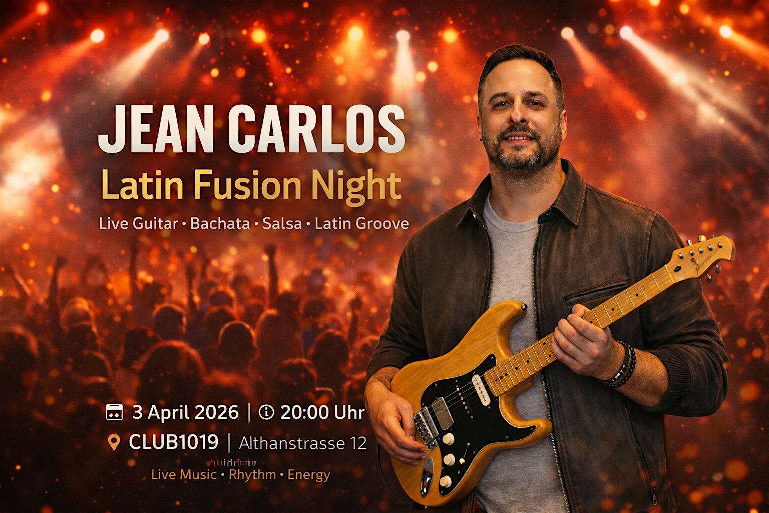 Jean Carlos Live – Latin Fusion Night