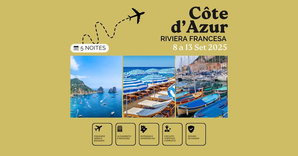 Viagem "Côte D'Azur: Riviera Francesa"
