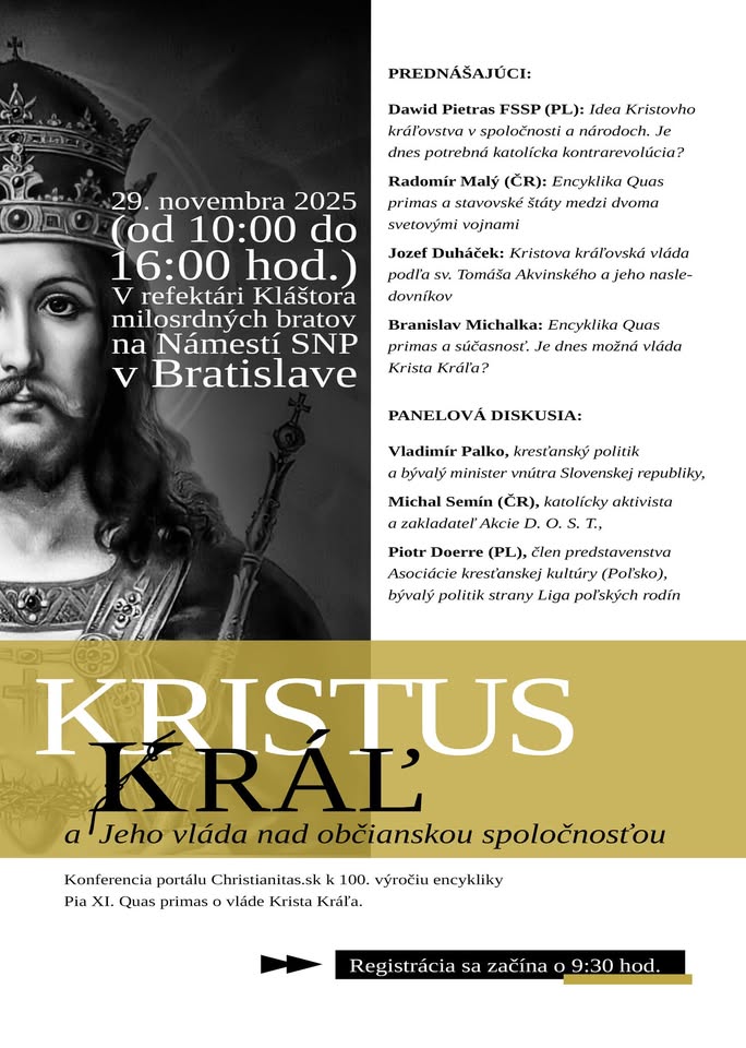 Konferencia Kristus Kráľ a jeho vláda nad spoločnosťou