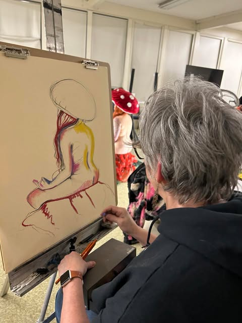Drink and Draw in PDX:  Figure Drawing Happy Hour
