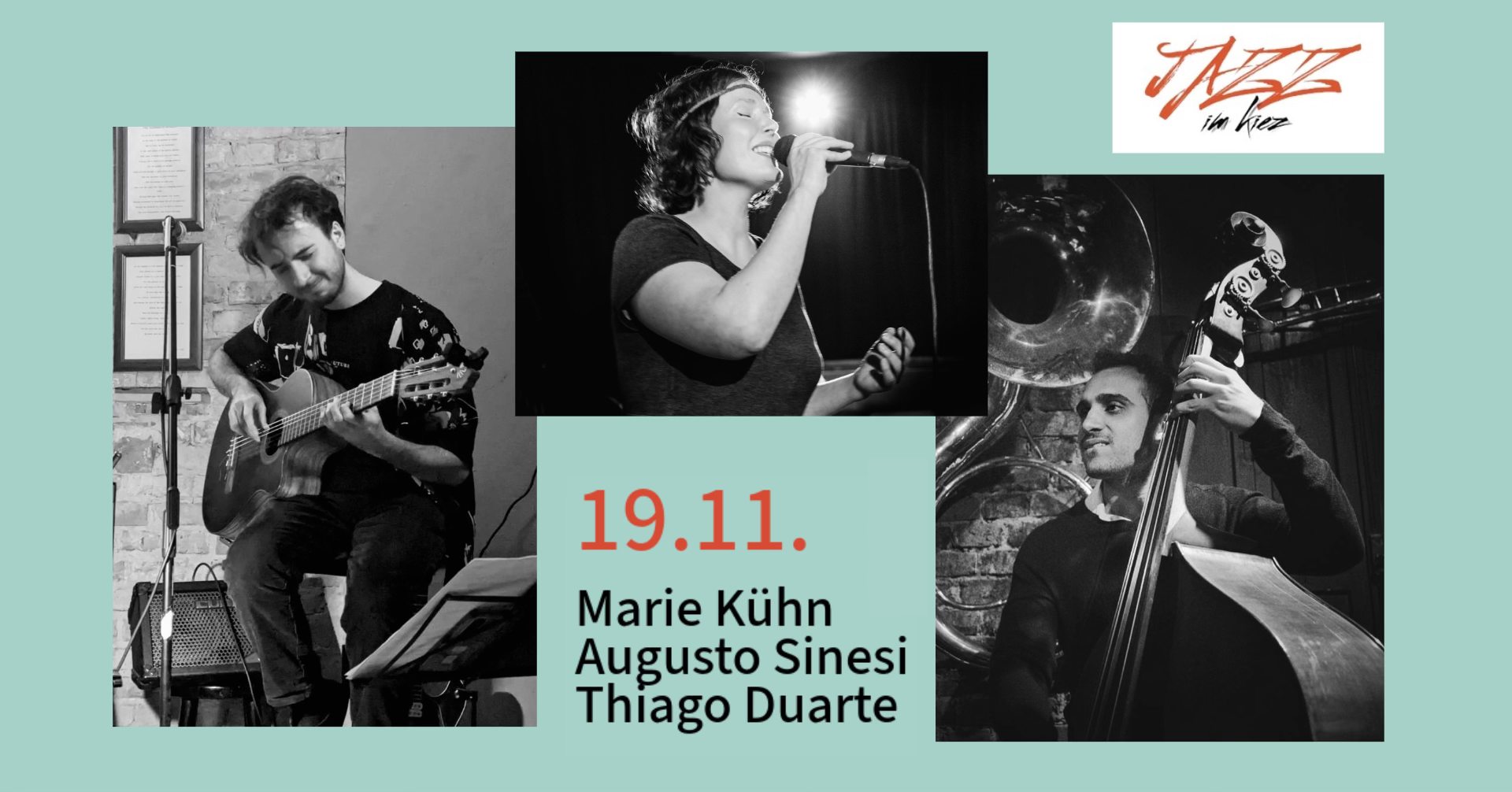 JIK Wednesdays #74: Marie Kühn / Augusto Sinesi / Thiago Duarte