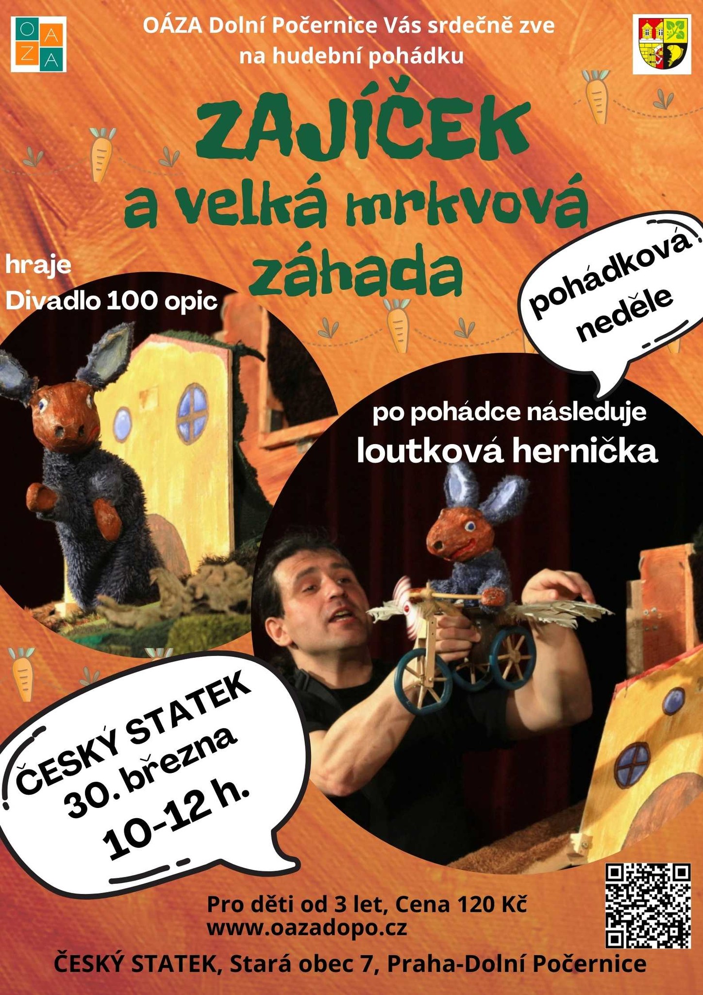 Pohádka Zajíček a velká mrkvová záhada