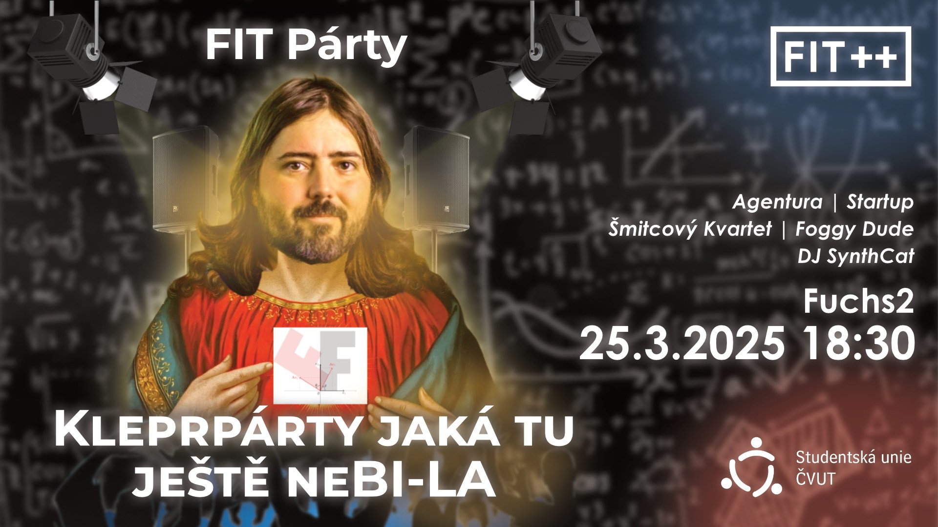 FIT Párty 2025 - Kleprpárty jaká tu ještě neBI-LA