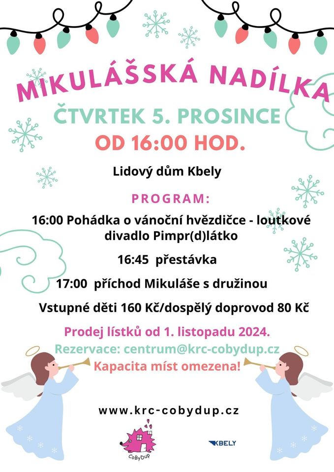 Mikulášská nadílka pro nejmenší