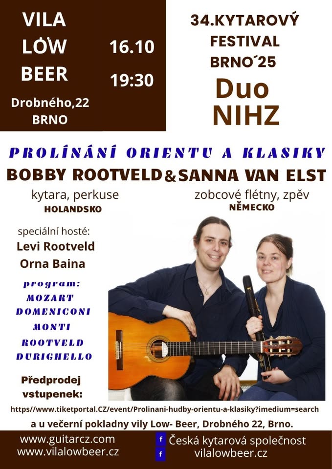 Prolínání orientu a klasiky, Bobby Rootveld & Sanna van Elst /Německo - Holandsko/
