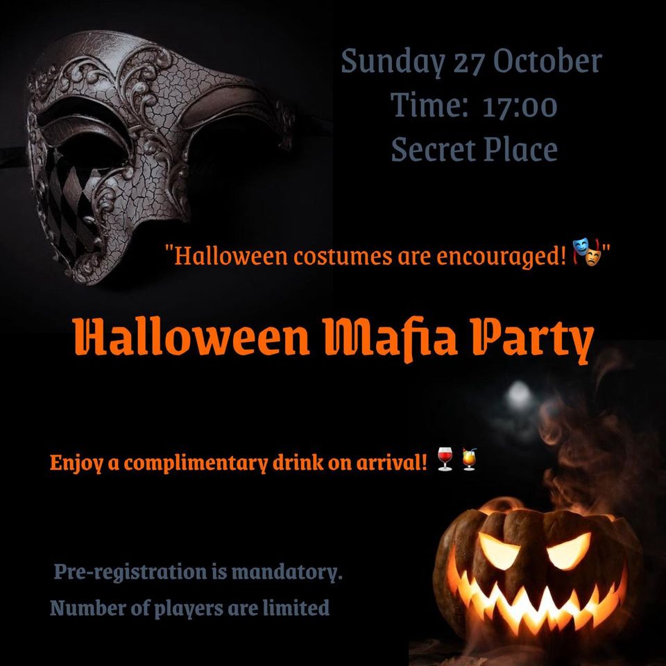 🎃 Halloween Mafia Games Party 🎃