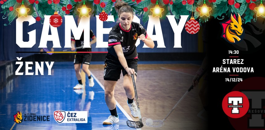 13. kolo ČEZ Extraligy: K1 Florbal Židenice - Logisteed Tatran Střešovice