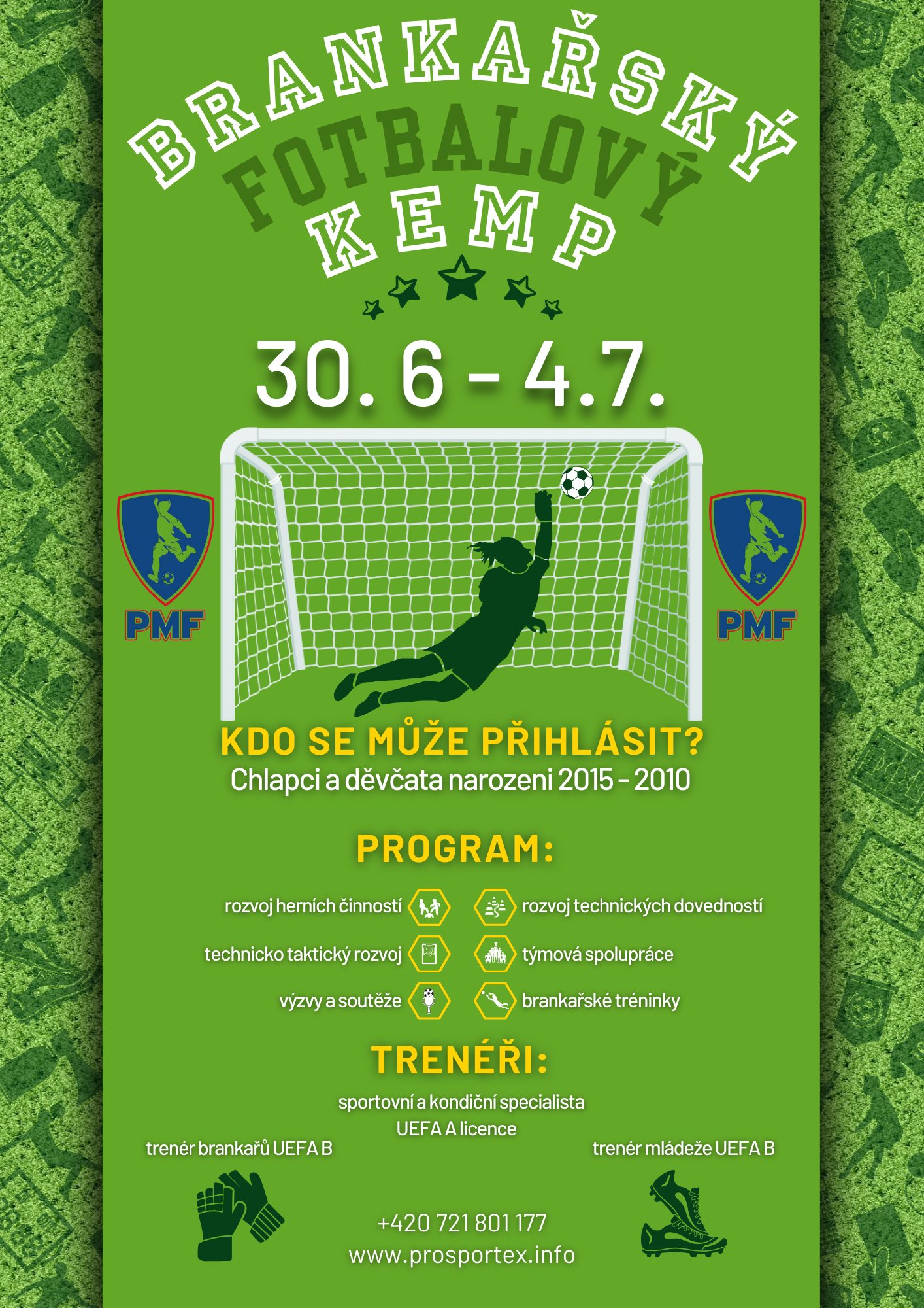 Brankařský fotbalový letní kemp