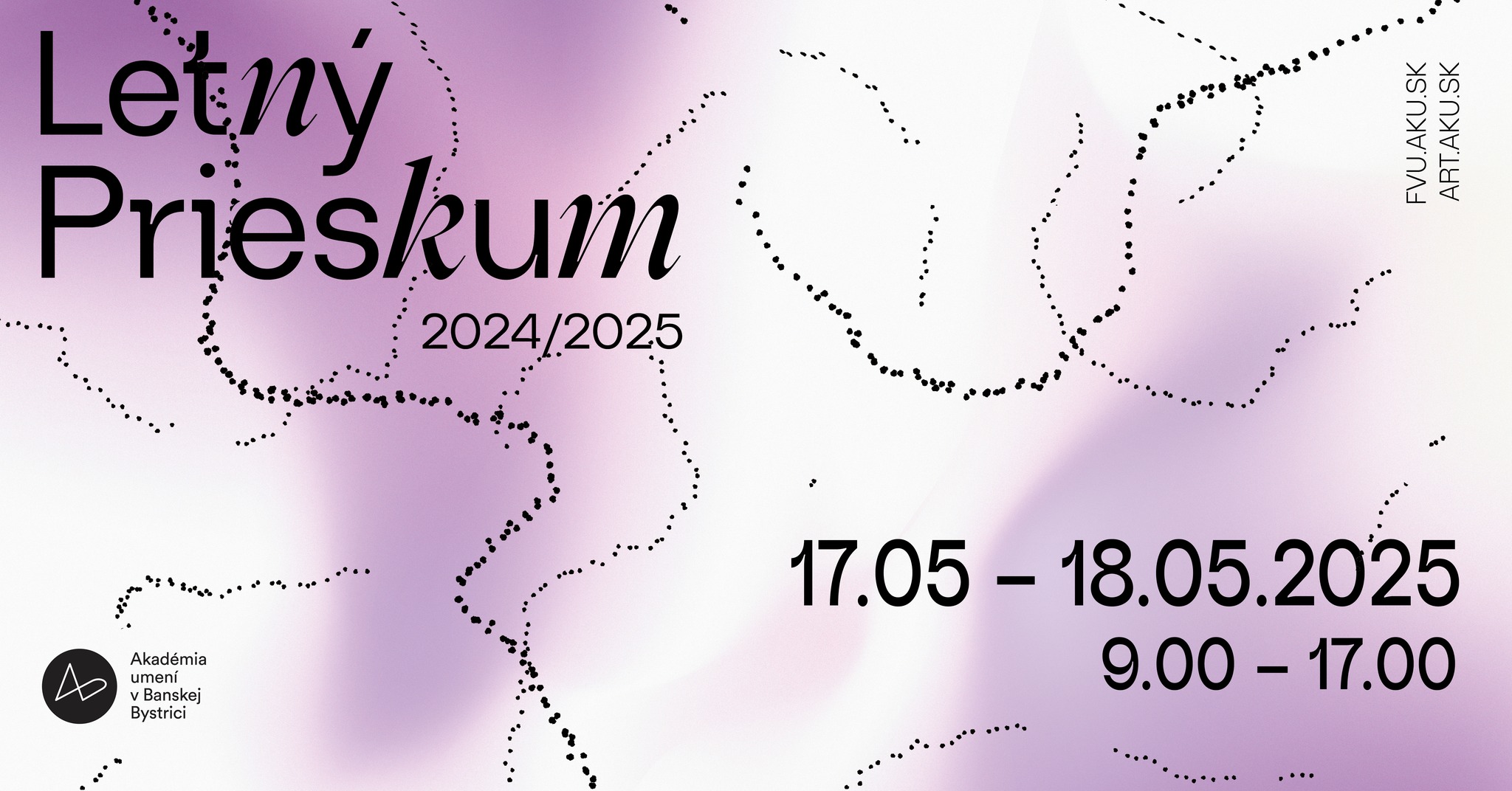 🌻 Letný prieskum ✨ DOD → Fakulta výtvarných umení, Akadémie umení v Banskej Bystrici