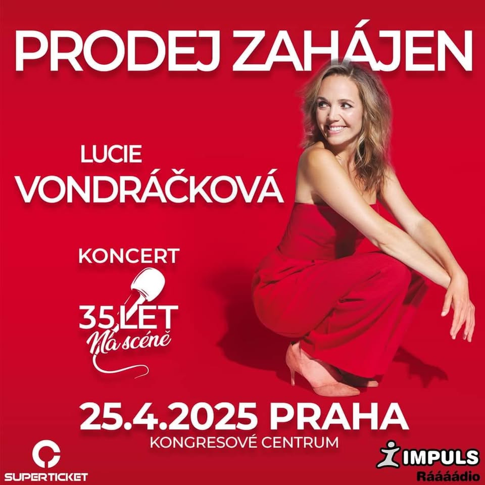 LUCIE VONDRÁČKOVÁ - KONCERT 35 LET NA SCÉNĚ