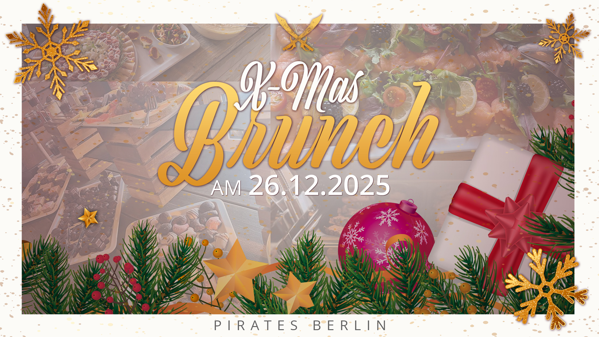 Pirates X-Mas Brunch am 26.12.25