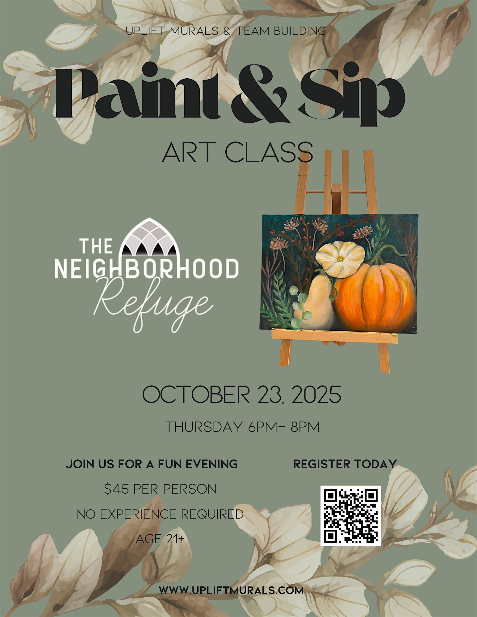 Paint & Sip at The Neighborhood Refuge Ridgefield
