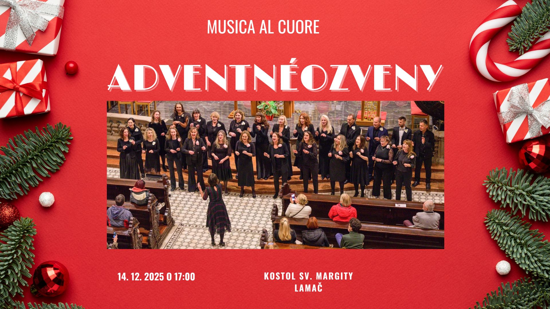 Vianočný koncert Musica al Cuore
