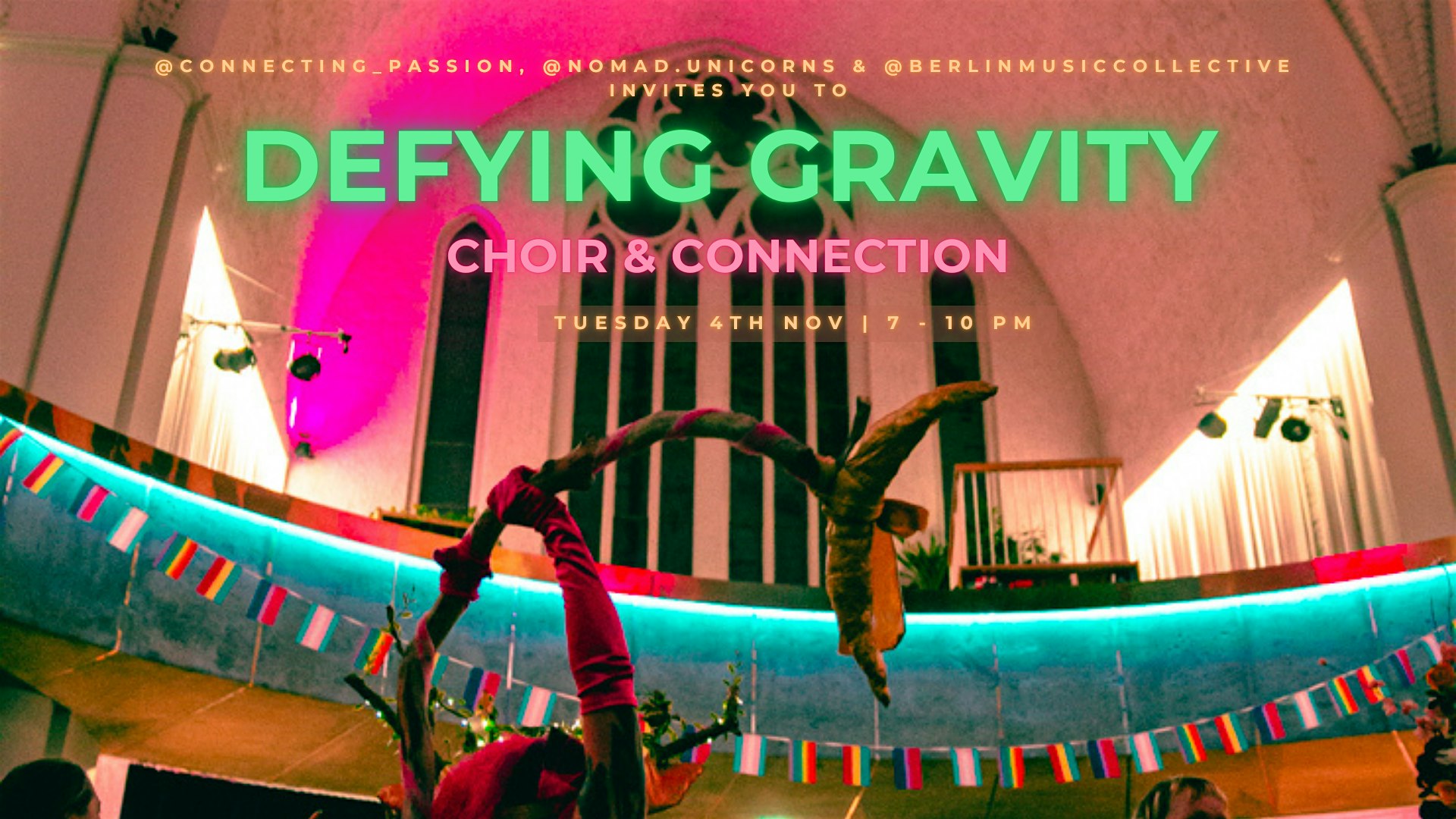 ~ defying gravity ~ a choir & connection experience became Sassy Samhain ~~