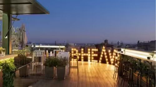 Rooftop B-HEAVEN Barcelona D414 🌃