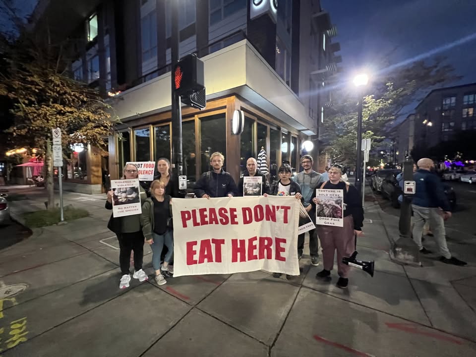 Foie Gras Protest
