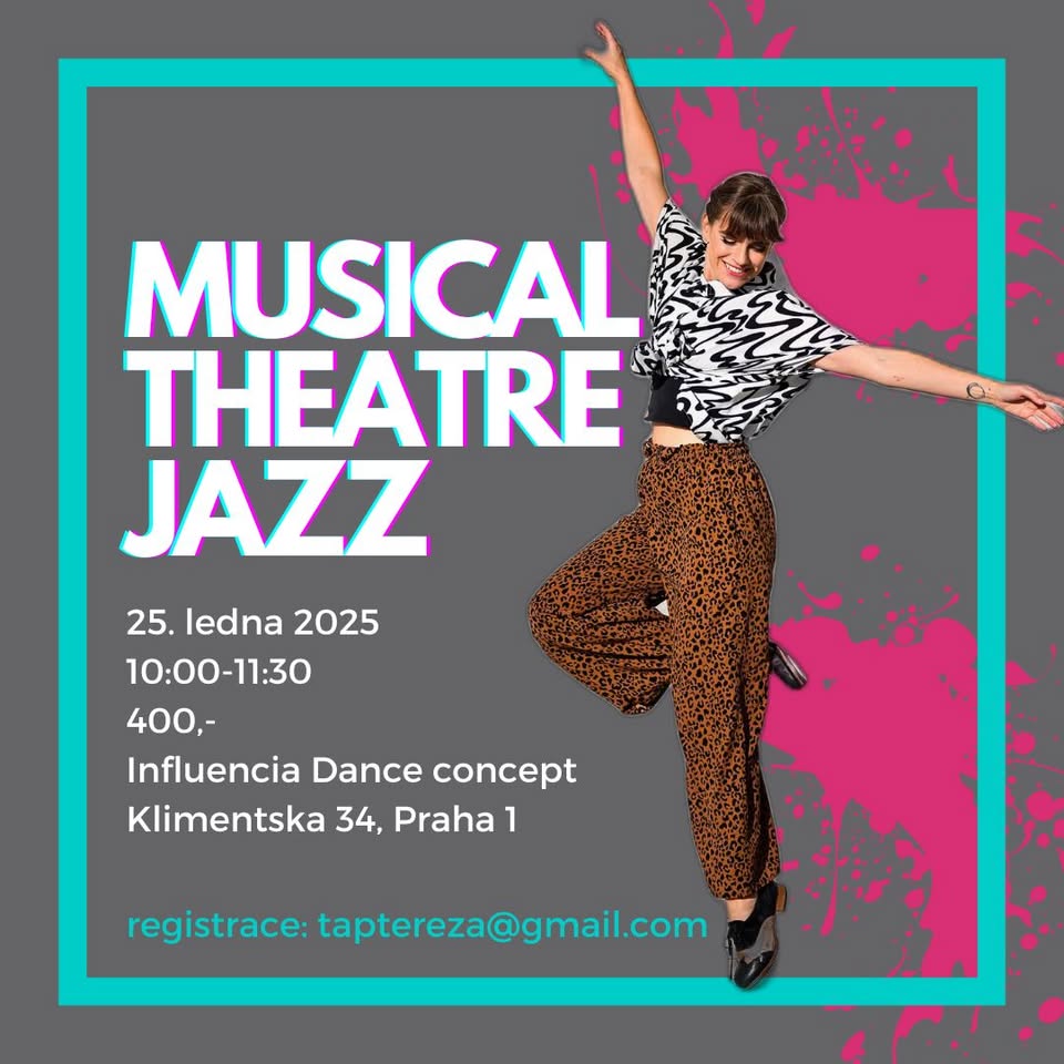 Musical Theatre jazz // workshop s Terezou Kopeckou