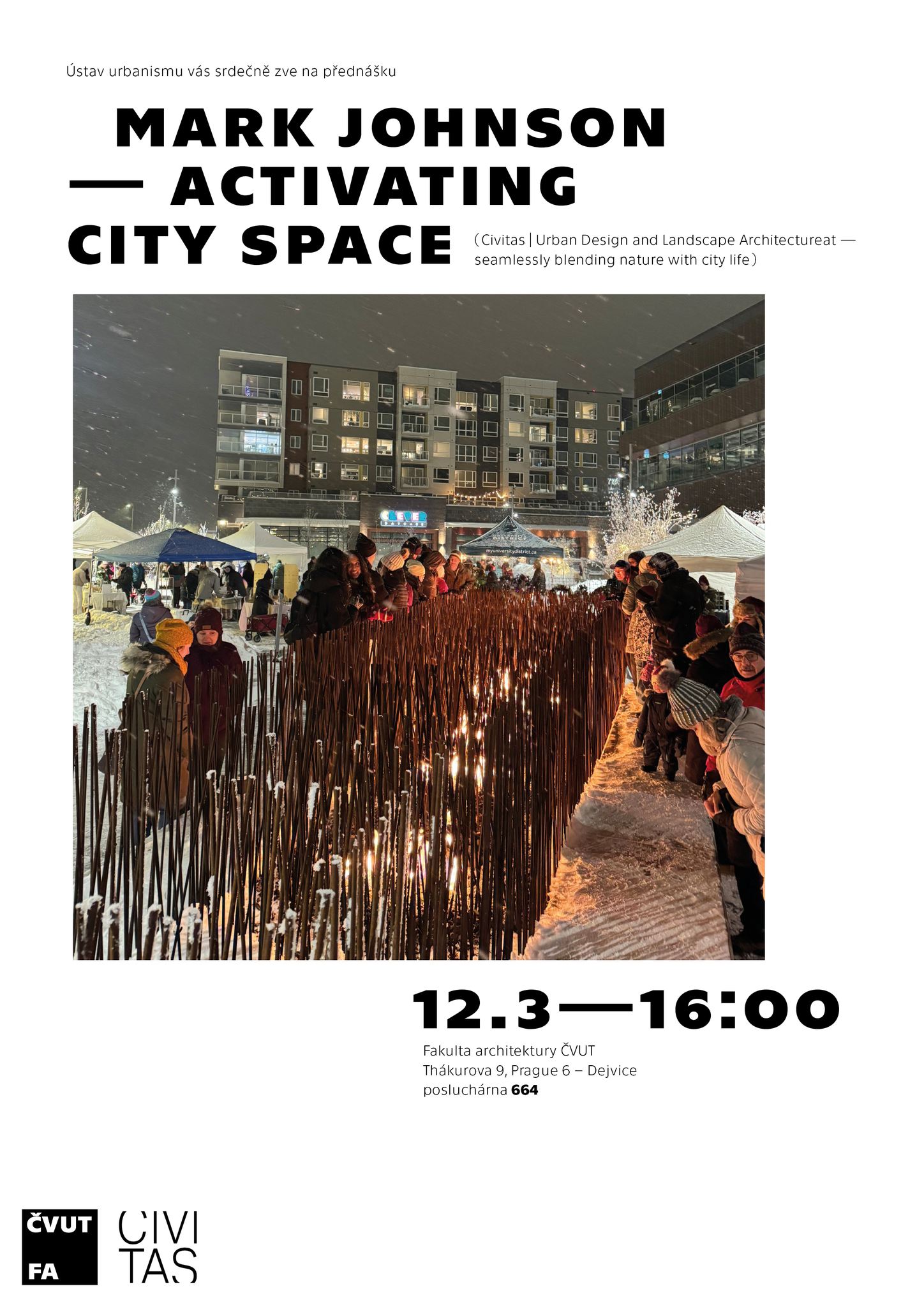 Activating City Space – přednáška Marka Johnsona