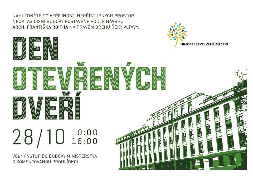 Den otevřených dveří Ministerstva zemědělství