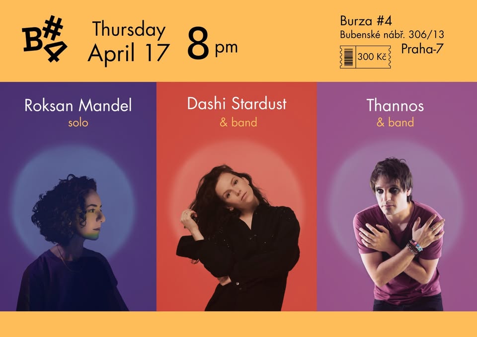🎶 Thannos + Dashi Stardust + Roksan Mandel | LIVE at Burza #4