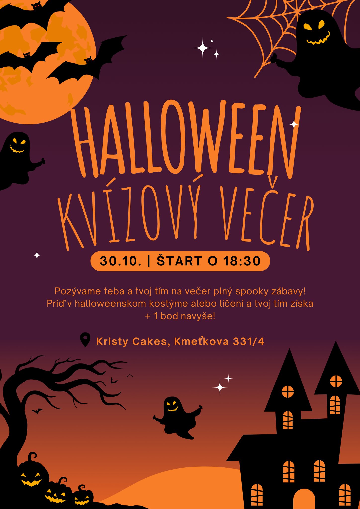 Kvízový večer u Kristy - Halloween