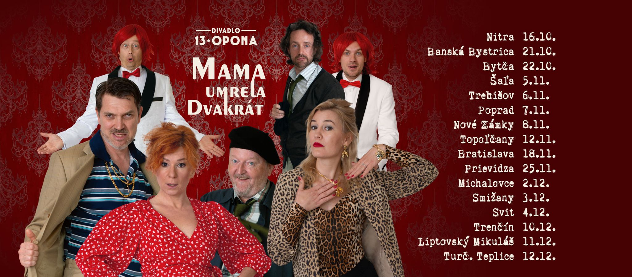 Mama umrela dvakrát - Bytča 22.10.2024