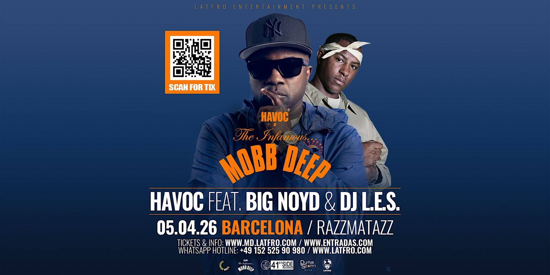 Mobb Deep Havoc feat. Big Noyd, DJ.L.E.S. Live in Barcelona