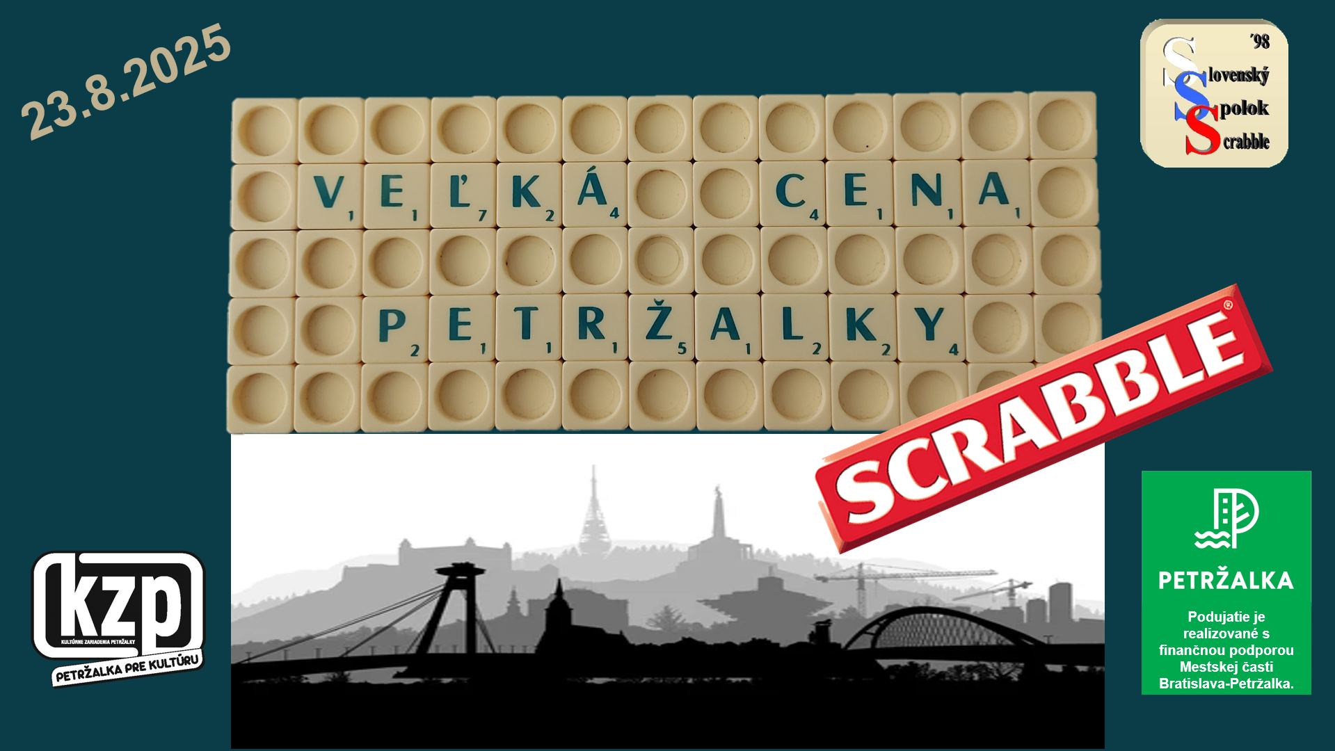Veľká cena Petržalky v Scrabble 2025 (15. KT)