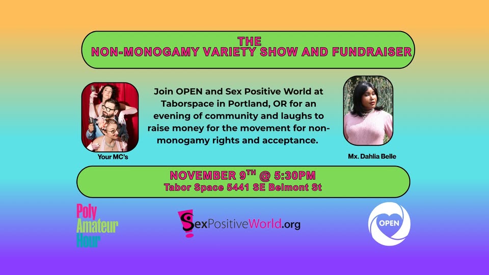 Non-Monogamy Variety Show & Fundraiser