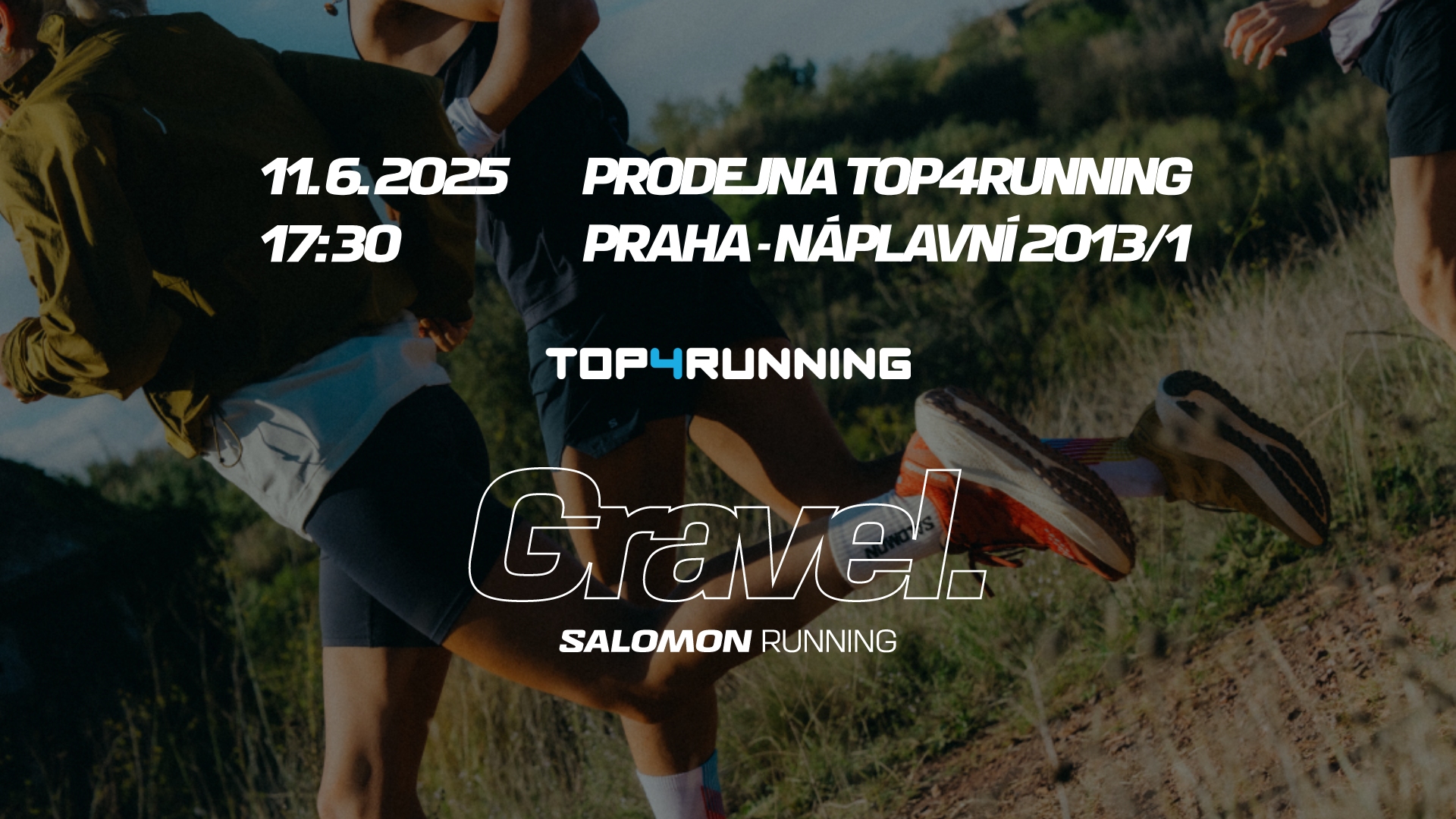 SALOMON GRAVEL & TOP4RUNNING PRAHA
