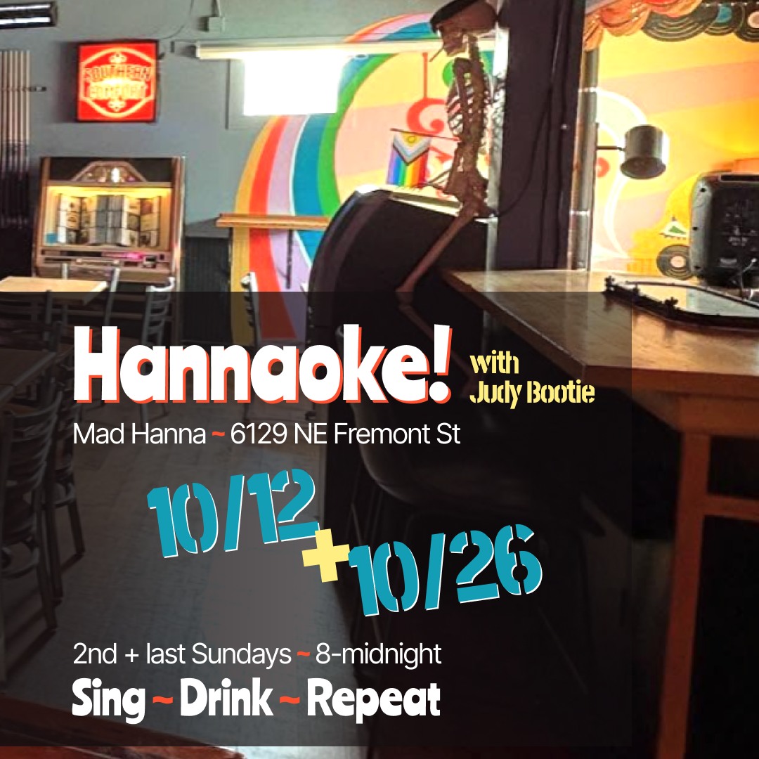 Hannaoke!!! Karaoke at Mad Hanna with KJ Judy Bootie!