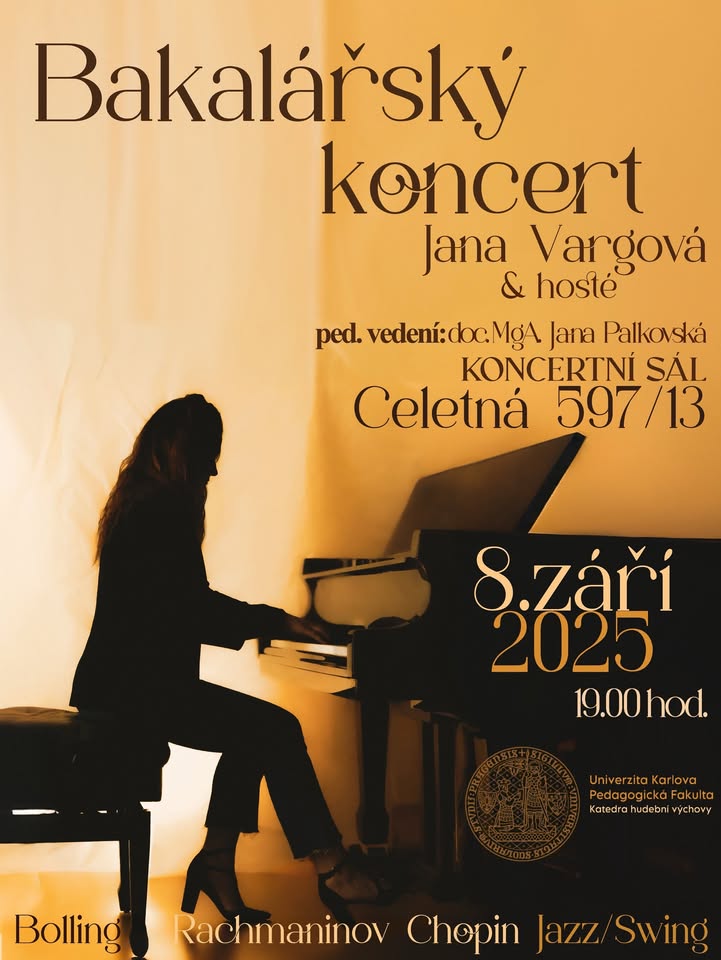 Bakalářský koncert Jany Vargové