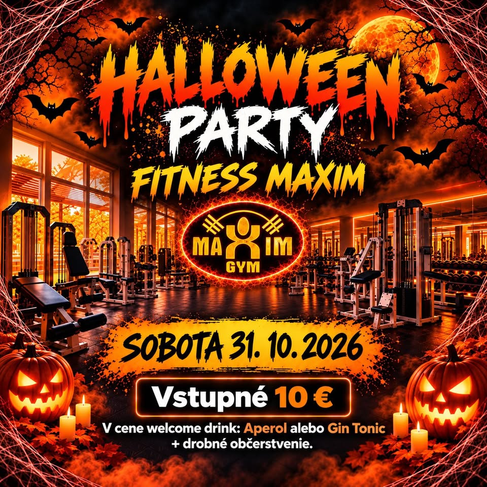 Halloween Party vo Fitness Maxim 🎃👻