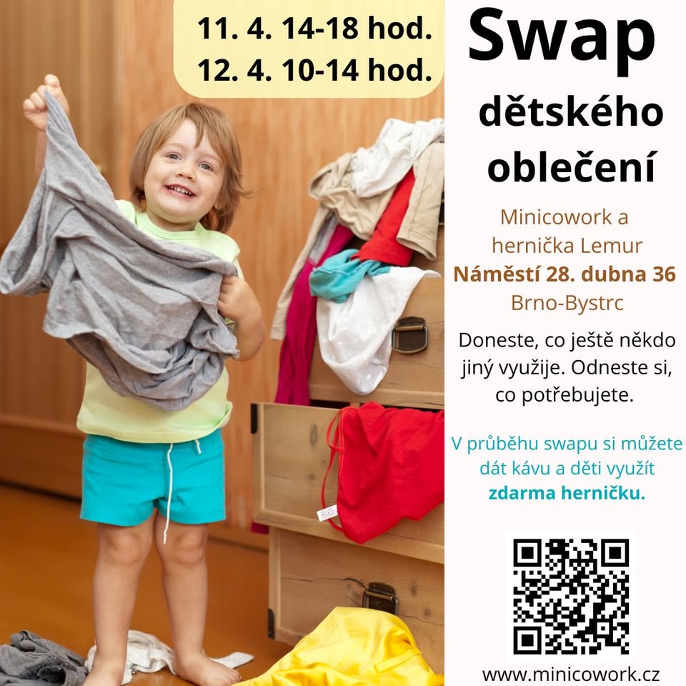SWAP dětského oblečení