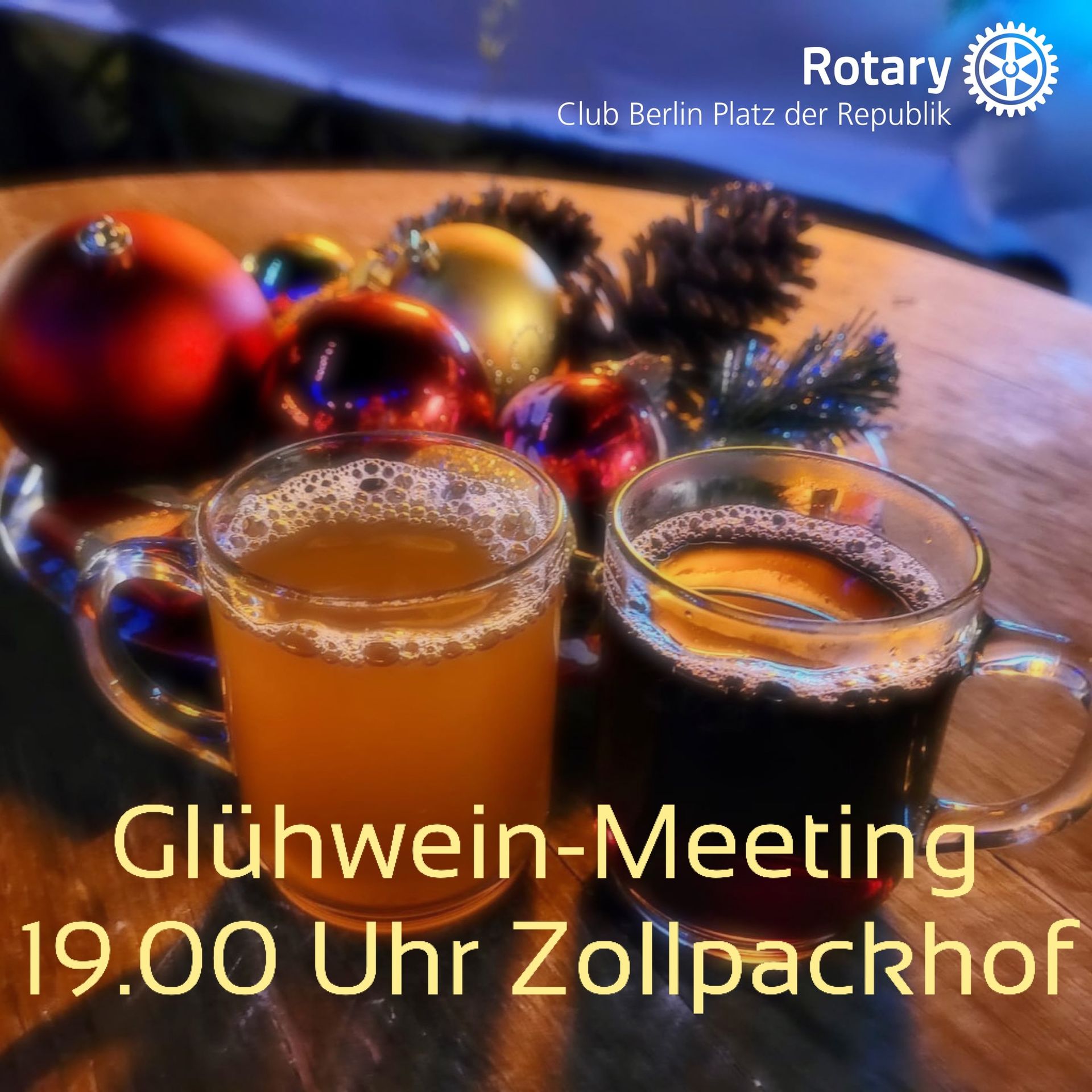 Traditionelles Glühwein-Meeting