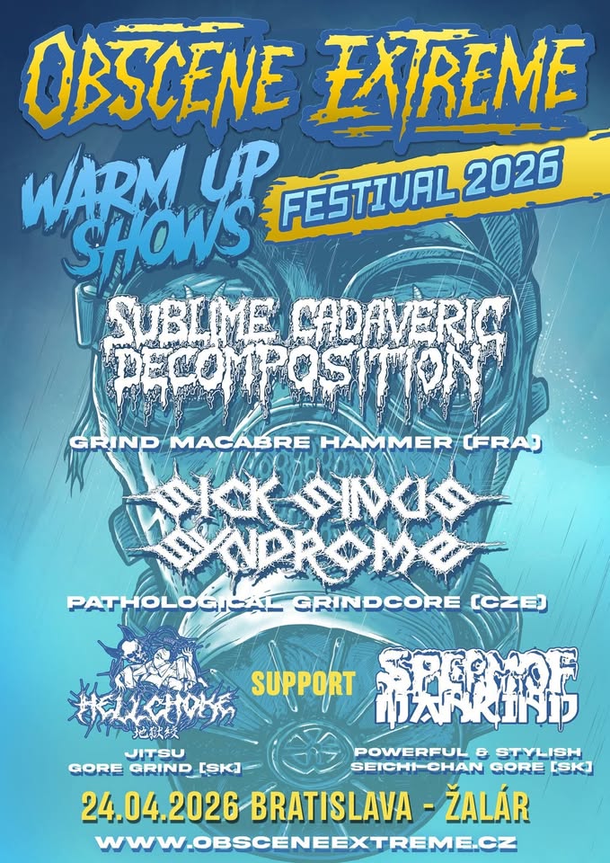 Obscene Extreme warm up (Flesh) party in Bratislava