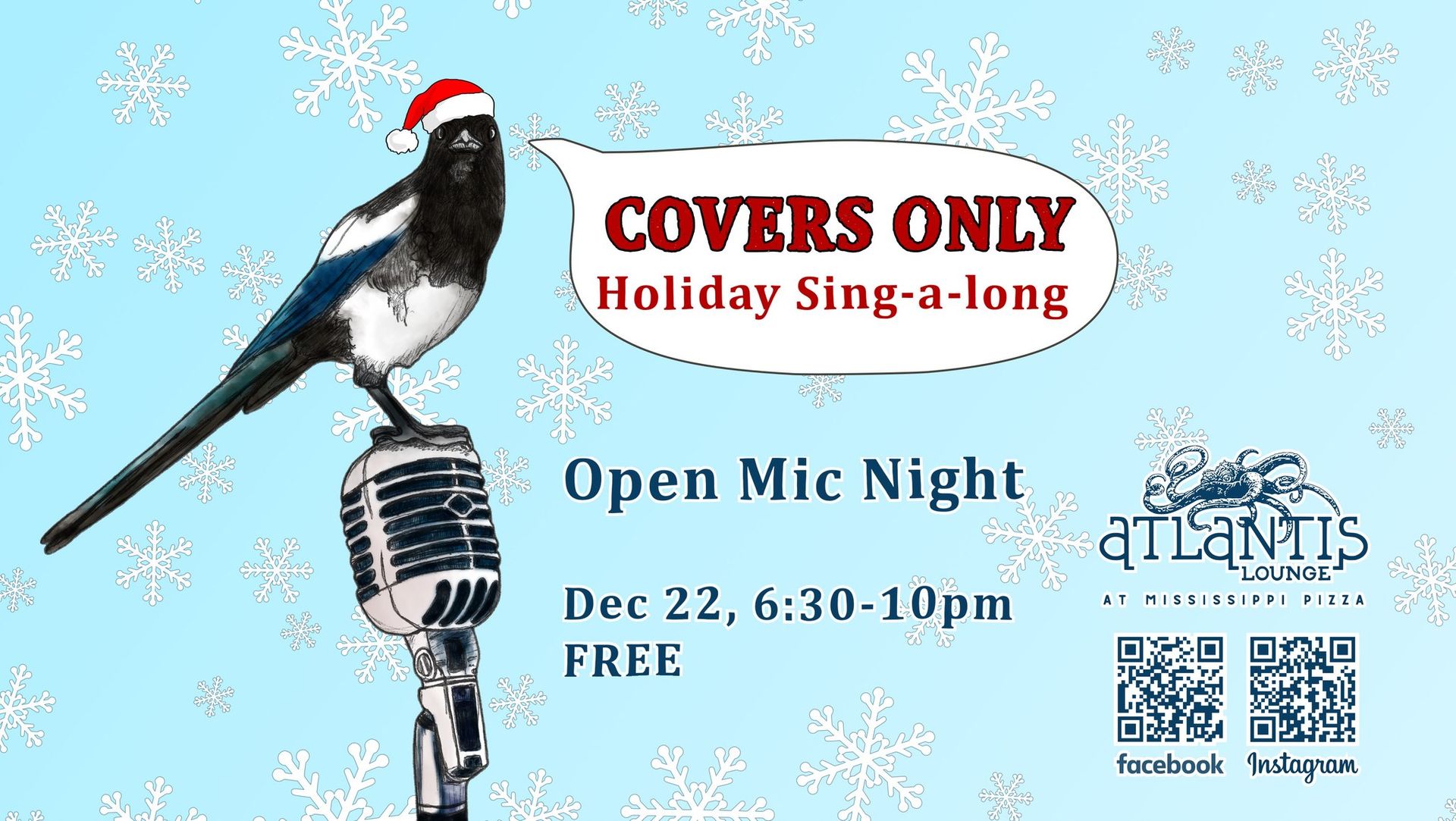 Covers Only Holiday Sing-a-long