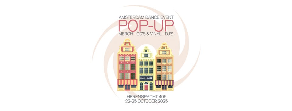 Black Hole Recordings ADE 2025 Pop-up Store