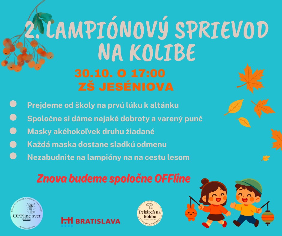 Druhý Kolibský lampiónový sprievod