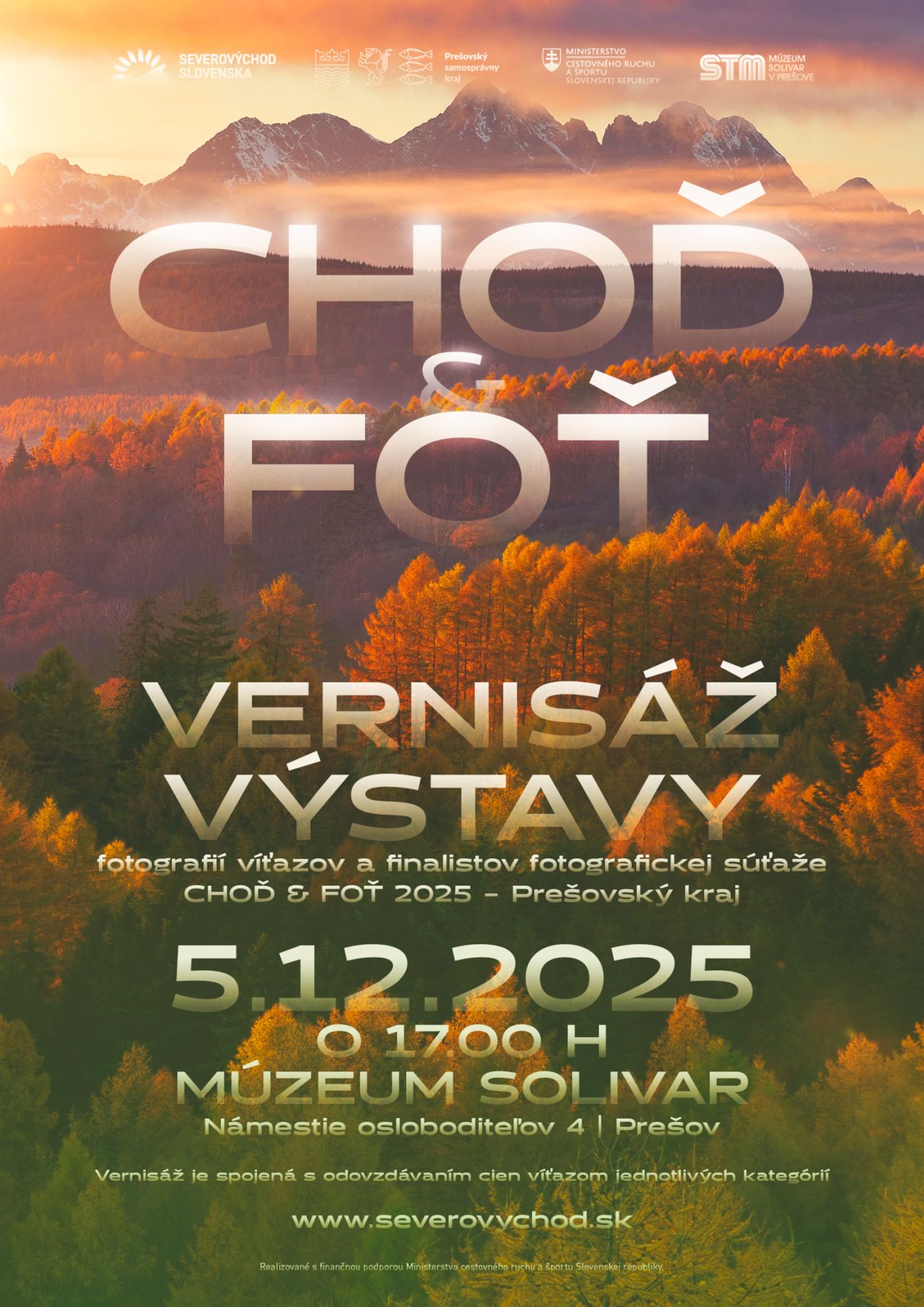 Vernisáž fotografickej výstavy Choď a foť 2025