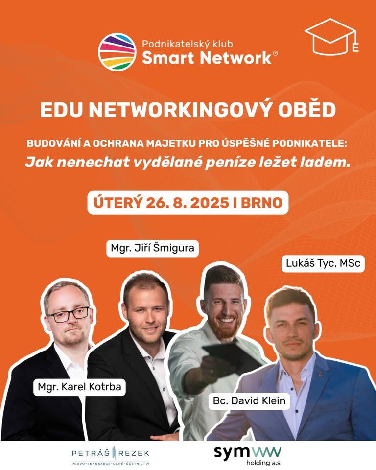 Networkingové setkání - EDU oběd Brno, Smart Network
