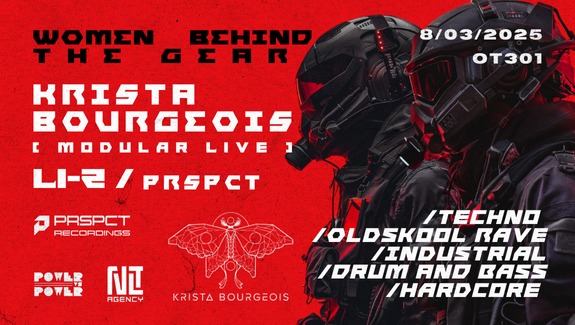 Women behind the gear / Techno, Oldskool rave, DnB, Industrial, Hardcore