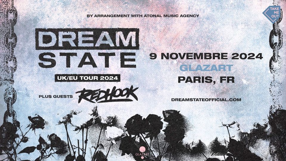 Dream State + RedHook en concert au Glazart • Paris