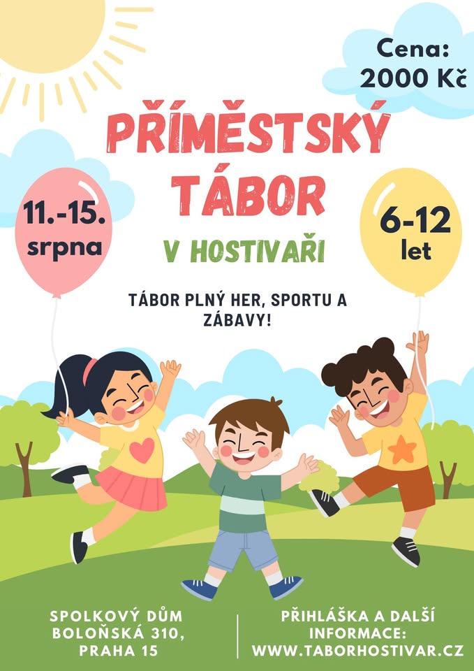 Příměstský tábor v Hostivaři