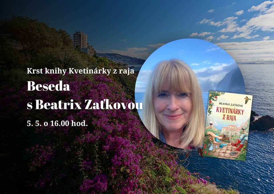 Beatrix Zaťková: Krst knihy Kvetinárky z raja