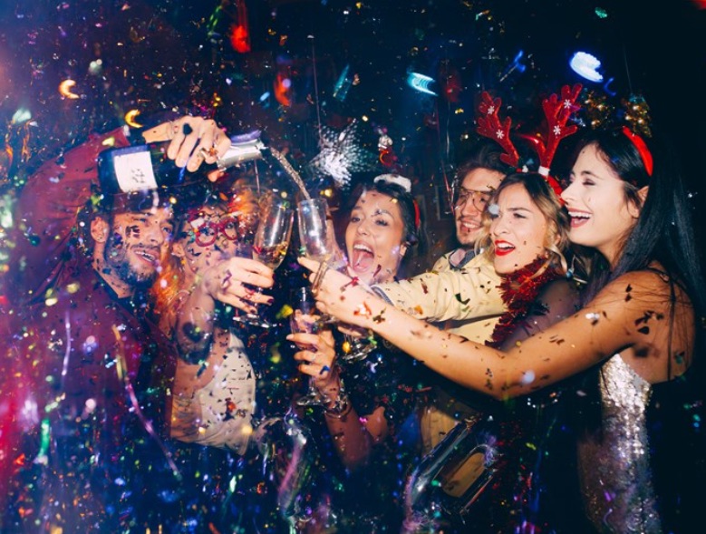 Christmas latino party