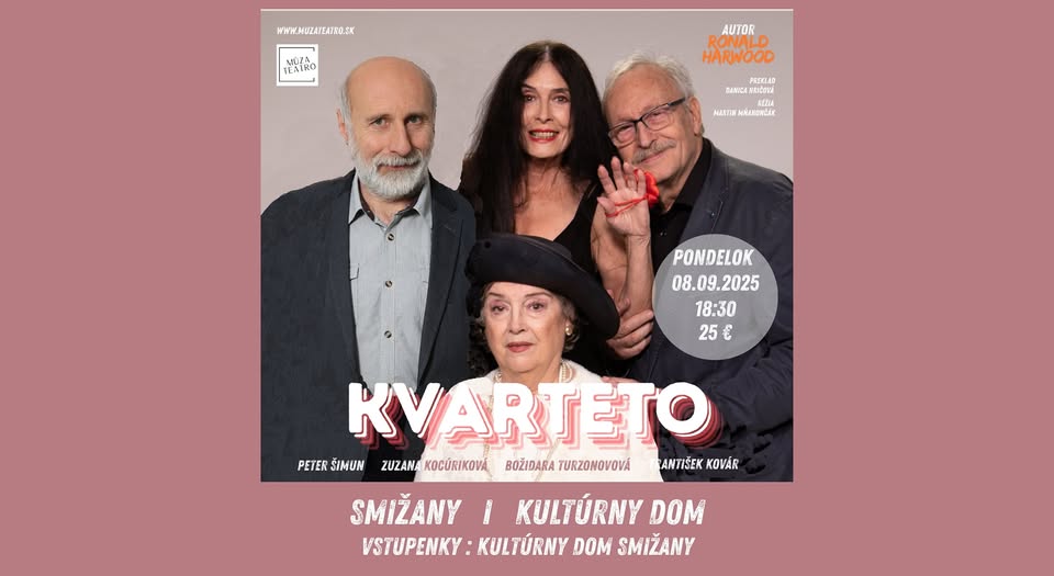KVARTETO - Smižany - Kultúrny dom