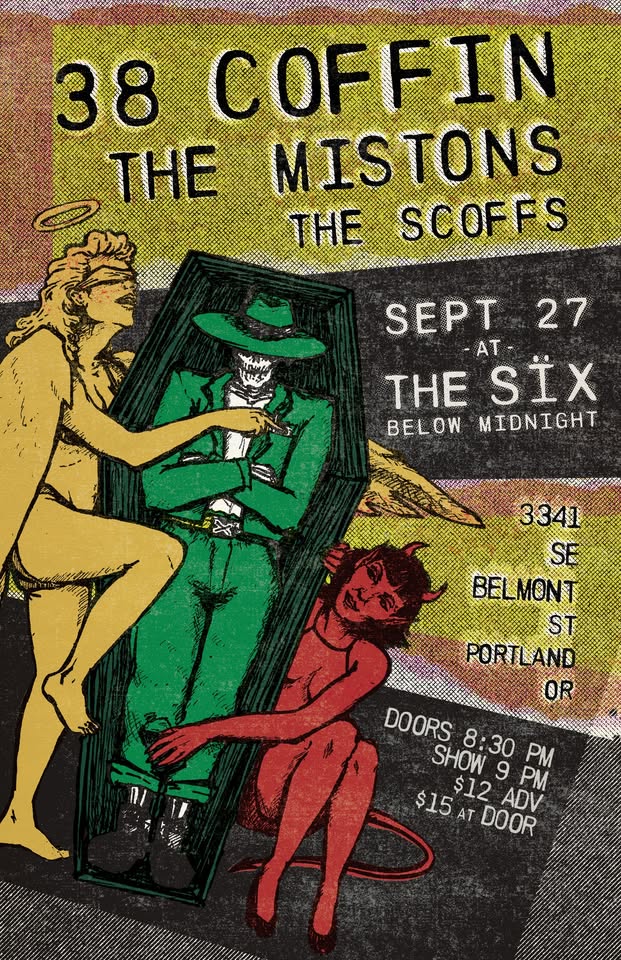 38 Coffin (SEA) with The Mistons and The Scoffs