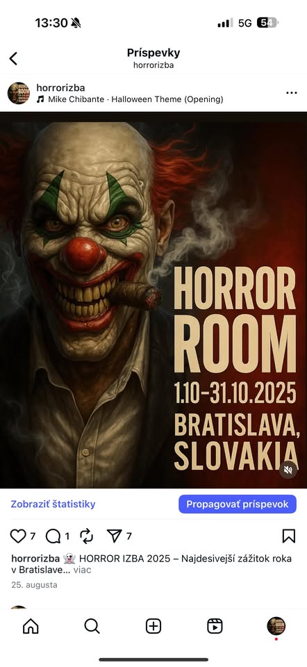 HORROR IZBA HALLOWEEN SPECIAL