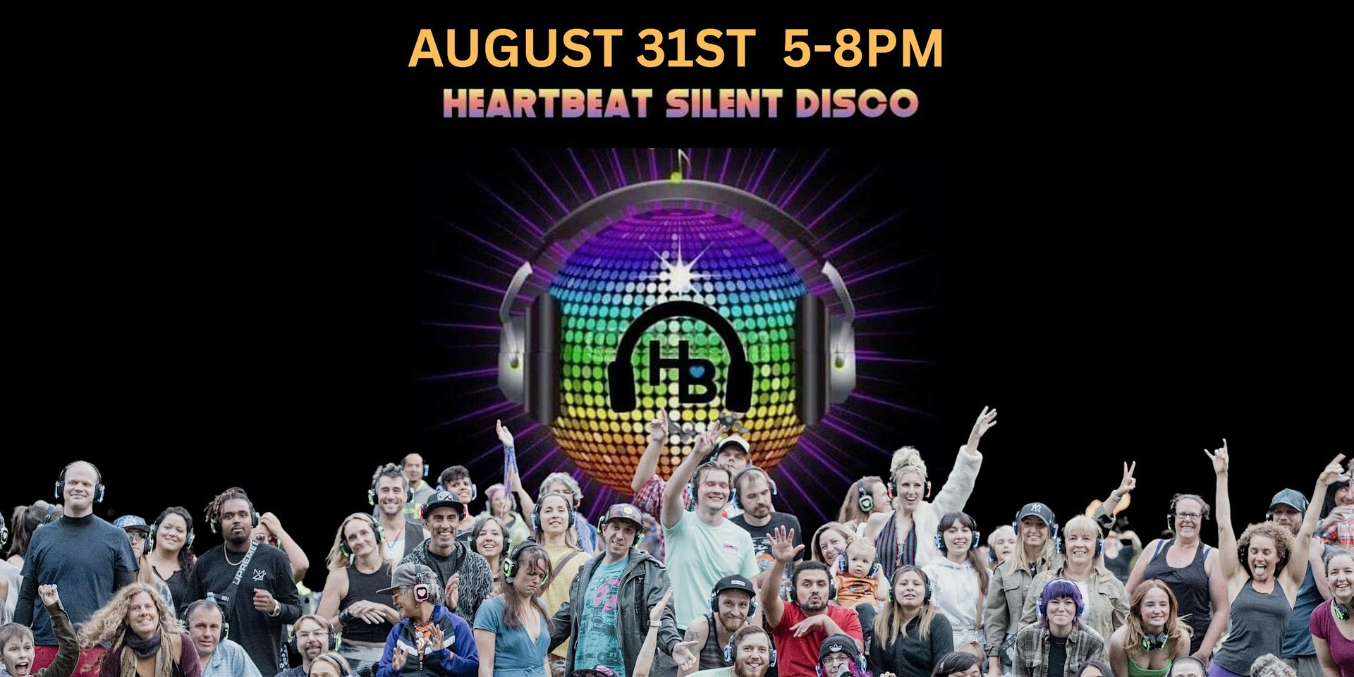 Heartbeat Silent Disco | Sundaze | Aug 31st | Laurelhurst Park | 5-8pm